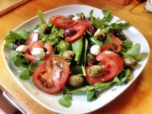 Healthy and quick to make salad