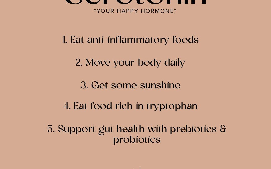 Feeling Blue – Boost your happy hormone Serotonin!