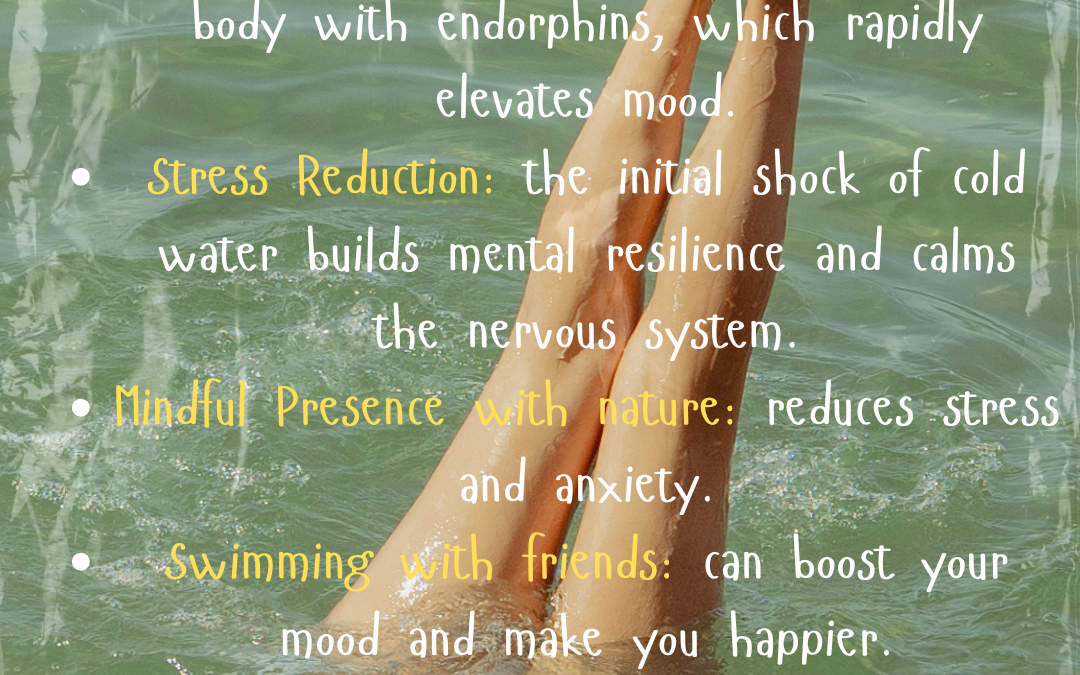Benefits of wild swimming